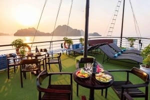 Halong Bay: Day Cruise with Caves, Kayaking & Sunset Party
