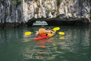 Hanoi: Islands, Caves, Kayak & Halong Dragonfly Boat Cruise