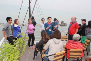 Hanoi: Islands, Caves, Kayak & Halong Dragonfly Boat Cruise