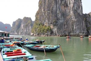 Halong Day Tour: Islands, Caves, Kayak with Dragonfly Cruise