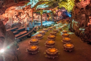 Caverna Halong Dragon Pearl: Espetáculo artístico ao vivo e jantar