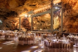 Caverna Halong Dragon Pearl: Espetáculo artístico ao vivo e jantar