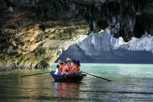 Hanoi: Halong Bay Luxury Day Cruise with Jacuzzi & Kayaking