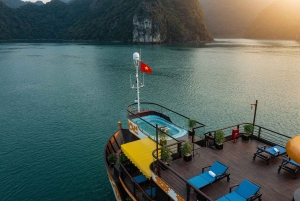 Halong & Lan Ha Bay: Nostalgia Cruise with Balcony Suite