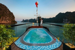 Halong & Lan Ha Bay: Nostalgia Cruise with Balcony Suite