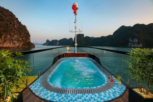 Halong & Lan Ha Bay: Nostalgia Cruise with Balcony Suite