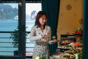 Halong & Lan Ha Bay: Nostalgia Cruise with Balcony Suite