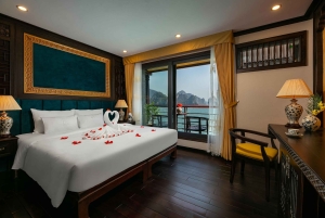 Halong & Lan Ha Bay: Nostalgia Cruise with Balcony Suite
