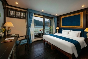 Halong & Lan Ha Bay: Nostalgia Cruise with Balcony Suite