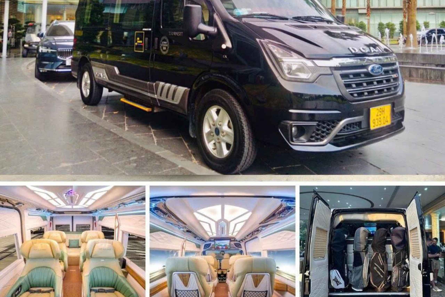 Halong: Transport til/fra Ninh Binh med Daily Luxury Limousine