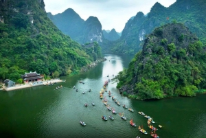 Ab Hanoi: 2-Tages-Tour Ninh Binh & Ha Long Bay Luxus-Kreuzfahrt