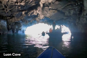 Hanoi: 1-dagers cruise i Ha Long-bukten/Titop Island og Luon-grotten