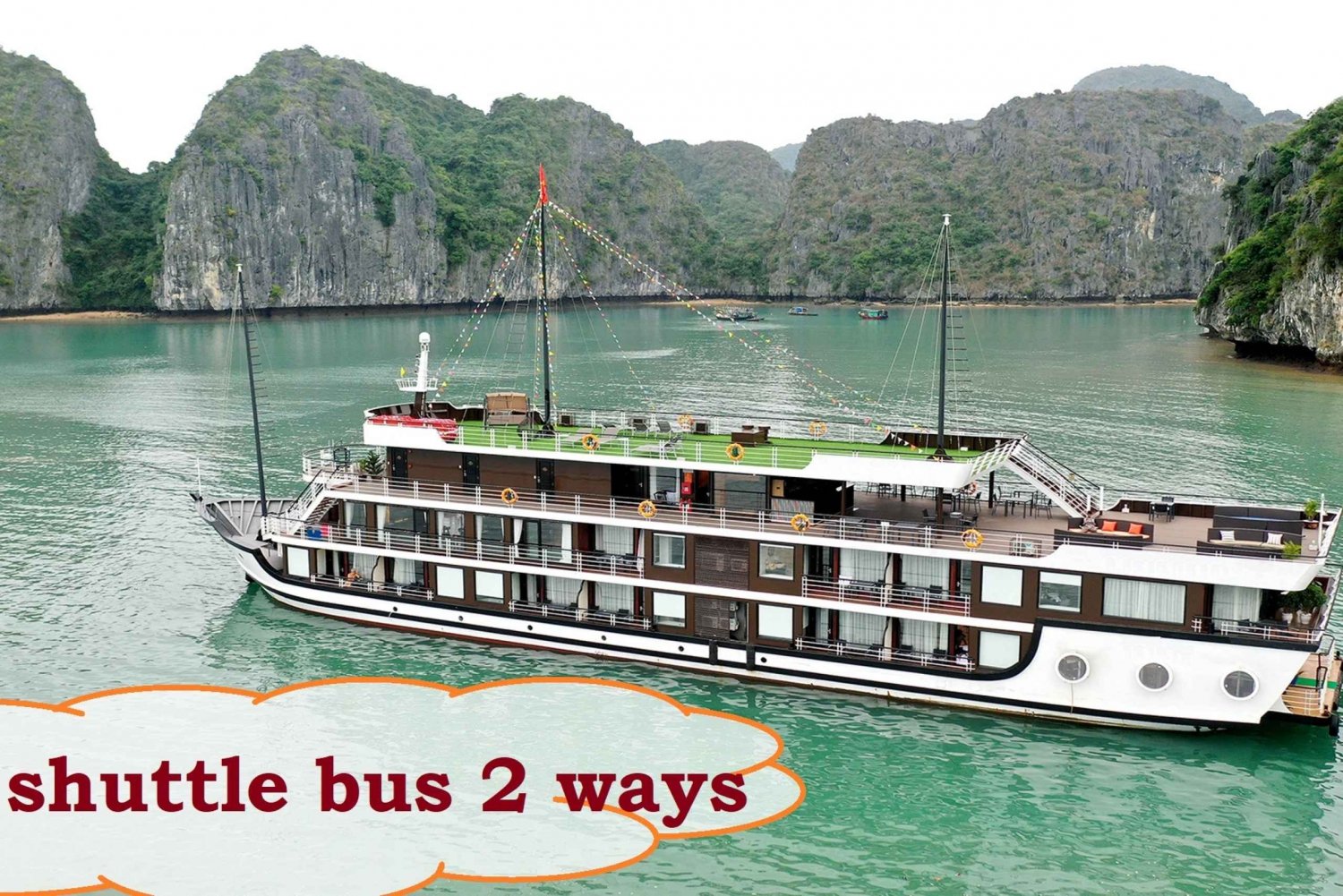 Hanoi: 2-Day 5-Star Lan Ha Bay Cruise with Transfer