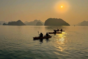 Hanói: crucero de 5 estrellas con balcón en Ha Long y Lan Ha (2 días)