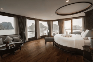 Hanoi: 2-Tages Halong-Lan Ha Bay BEST SELLER 5* Kreuzfahrt Balkon