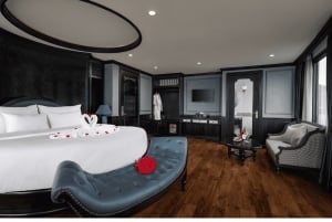 Hanoi: 2-daagse Halong-Lan Ha Bay BESTE VERKOOP 5* cruise balkon