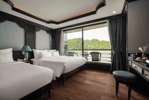 Hanoi: 2-Tages Halong-Lan Ha Bay BEST SELLER 5* Kreuzfahrt Balkon