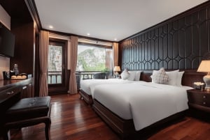 Hanoi: 2-dages Halong-Lan Ha Bay BEST SELLER 5* krydstogt med balkon