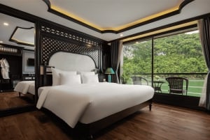 Hanói: 2 dias de cruzeiro Halong-Lan Ha Bay BEST SELLER 5* com varanda