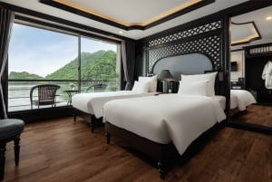 Hanoi: 2-dages Halong-Lan Ha Bay BEST SELLER 5* krydstogt med balkon