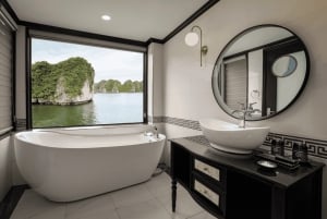 Hanoi: 2-Tages Halong-Lan Ha Bay BEST SELLER 5* Kreuzfahrt Balkon