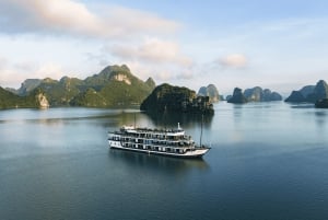 Hanoi : 2-Day Halong-Lan Ha Bay BEST SELLER 5* cruise balcony