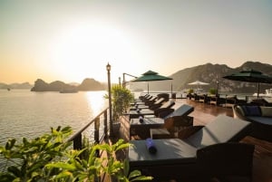 Hanoi : 2-Day Halong-Lan Ha Bay BEST SELLER 5* cruise balcony