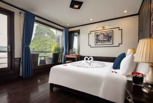 Hanoi: 2-daagse Halong-Lan Ha Bay BESTE VERKOOP 5* cruise balkon