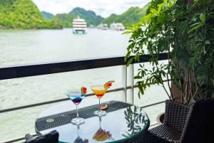 Hanói: 2 dias de cruzeiro Halong-Lan Ha Bay BEST SELLER 5* com varanda