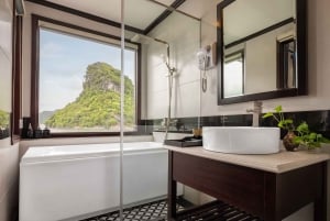 Hanoi: 2-Tages Halong-Lan Ha Bay BEST SELLER 5* Kreuzfahrt Balkon