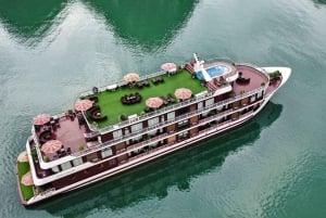 Hanoi: 2-dagers Halong-Lan Ha-bukten BEST SELGER 5* cruise med balkong