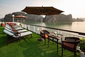 Hanoi: 2-dniowy rejs po zatoce Halong-Lan Ha BEST SELLER 5* z balkonem