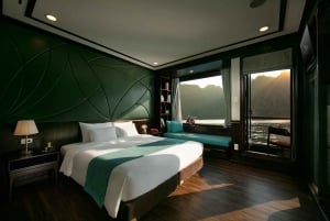 Hanoi: 2-Day Halong-Lan Ha Bay BEST SELLER 5* cruise balcony