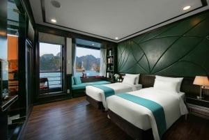 Hanoi: 2-dagers Halong-Lan Ha-bukten BEST SELGER 5* cruise med balkong