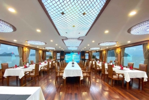 Hanoi: 2-daagse luxe cruise naar Halong en Lan Ha Bay met balkon