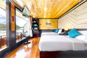 Hanoi: 2-Day Lan Ha Bay 5-Star Cruise with Private Balcony