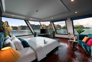 Hanoi: 2-Day Lan Ha Bay 5-Star Cruise with Private Balcony