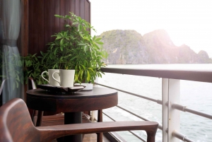 Hanoi: 2-dages Lan Ha & Halong Bay 5-stjernet krydstogt med balkon