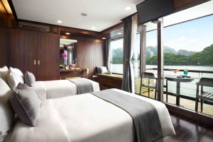 Hanoi : Croisière 5 étoiles de 2 jours sur Lan Ha et la baie d'Halong avec balcon