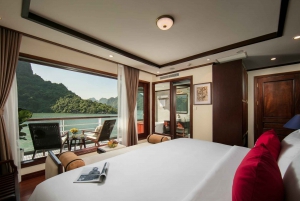 Hanoi: 2-dagers Lan Ha & Halong Bay 5-stjerners cruise med balkong