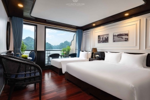 Hanoi: 2-tägige Lan Ha & Halong Bay 5-Sterne-Kreuzfahrt mit Balkon