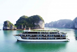 Hanoi: 2-dagers Lan Ha & Halong Bay 5-stjerners cruise med balkong