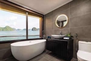 Hanoi: 2-Day Lan Ha & Halong Bay 5 Stars Cruise with Balcony