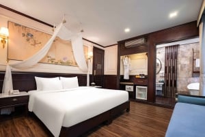 Hanoi: 2-Day Lan Ha & Halong Bay 5 Stars Cruise with Balcony