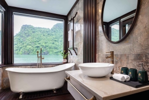 Hanoi: 2-Day Lan Ha & Halong Bay 5 Stars Cruise with Balcony