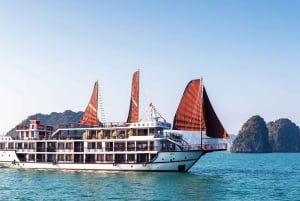 Hanoi: 2-tägige Luxuskreuzfahrt durch die Halong-Bucht und die Lan Ha-Bucht
