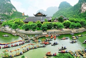 Hanoi: 2D1N Ninh Binh - Hoa Lu, Tam Coc, Trang An, Jaskinia Mua