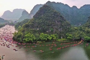 Hanoi: 2D1N Ninh Binh - Hoa Lu, Tam Coc, Trang An, Mua-luola (Mua Cave)