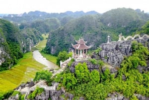 Hanoi: 2D1N Ninh Binh - Hoa Lu, Tam Coc, Trang An, Mua Höhle