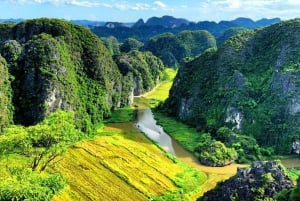 Hanoi: 2D1N Ninh Binh - Hoa Lu, Tam Coc, Trang An, Mua Höhle